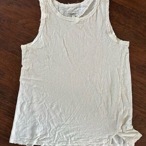 Current/Elliott Cream Tank Top